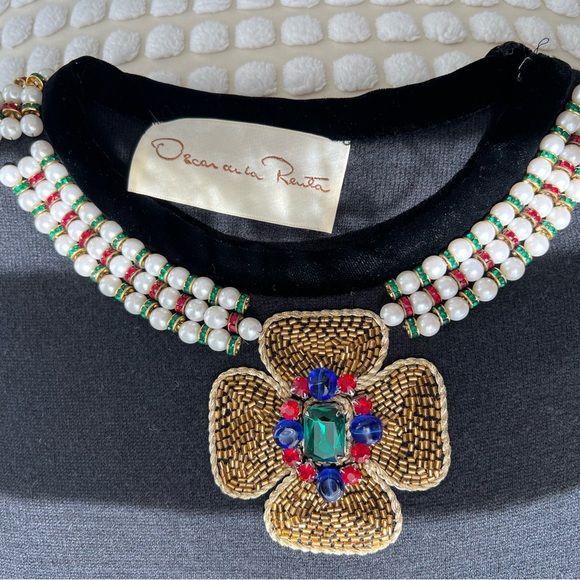 Oscar De La Renta Vintage 1984 Runway Dress - Picture 6 of 15